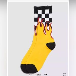 Vans Kids Flame Socks